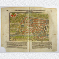 Sebastian Münster Holzschnitt von Solothurn Schweiz 1598