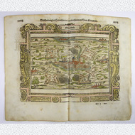 Sebastian Münster Holzschnitt Mirandula Italien 1598