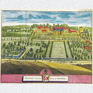 Whixley Yorkshire Kupferstich Ansicht James Beeverell 1727