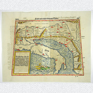 Italien Vindelicia Pannonia Germanien Holzschnitt Polybios 1574