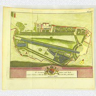St. James Palace London Kupferstich Ansicht James Beeverell 1727